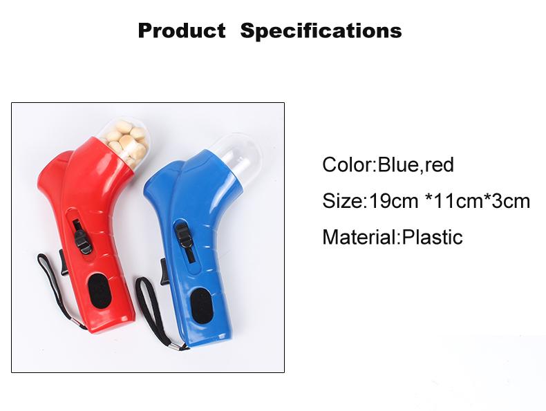 Snack Catapult Automatic Plastic Training Thrower Treat Launcher Dog Pet Food Dispenser Outdoor Puzzle Interactive Toy