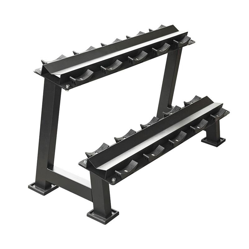 Double-Layer Commercial Dumbbell Rack