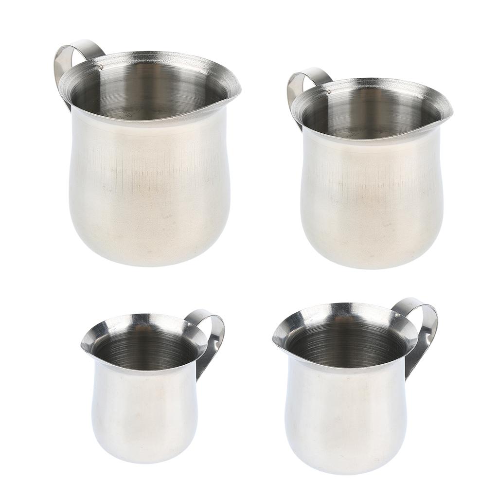 Design Stainless Steel Milk Frothing s Creamer Latte Art Jug 2oz/ 3oz/ 5oz/ 7oz