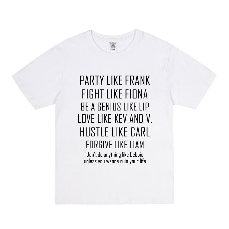 

The Same Style As Old Franks Party Like Frank Loose Shortsleeved Tshirt for Men From An American TV Series 4XL