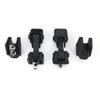 Pair Front Hood Latch Catch & Bracket for Jeep Wrangler TJ 97-06