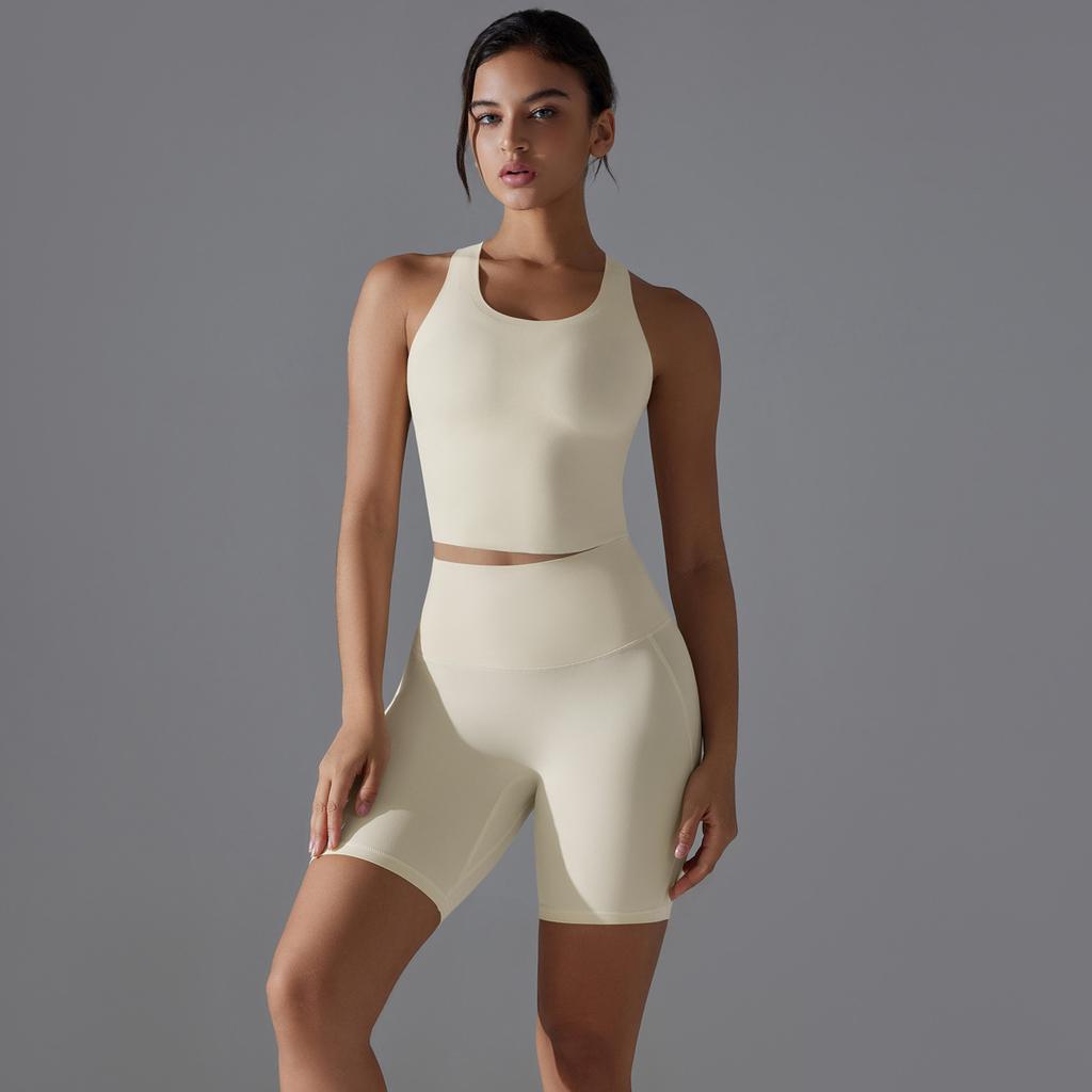 No Trace Back Underwear, High Waist, Hip Lifting, Skin Friendly, No Awkward Lines, Sports Shorts, Running, Fitness, Yoga Set