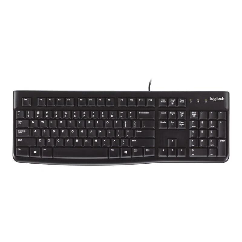 Logitech K120 Full-Size Wired Keyboard