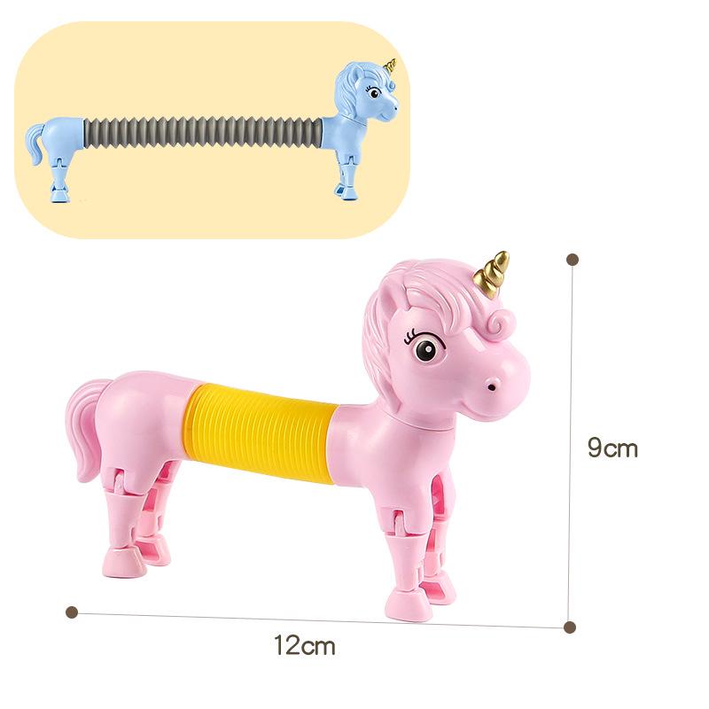Children's Cartoon Animal Stretch Toy - Decompression & Multi-Shape Fun for Kids