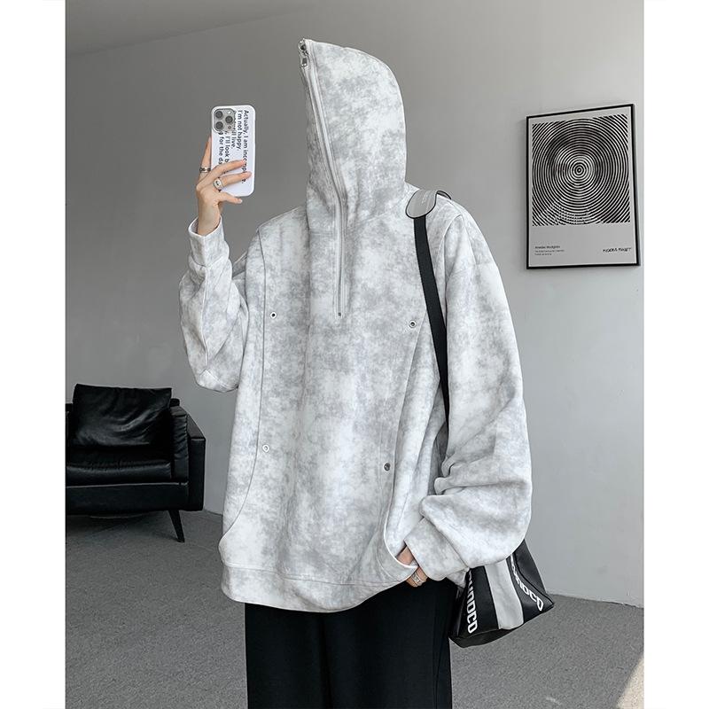 Толстовка с капюшоном для мужчин на весну и осень — фото 4