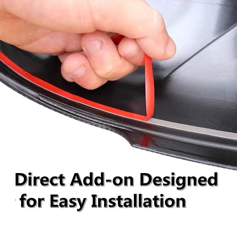 Rhyming 2 buc. Capac oglinzi retrovizoare cu aripi laterale Trim Capace decorative negre Accesorii externe auto pentru Toyota Camry Avalon