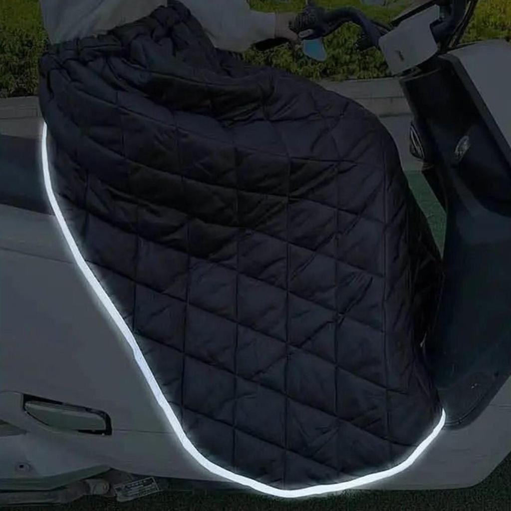 winter Motorcycle Windproof Leg Cover electric vehicle thickened fleece-lined windproof leg blanket skirt Scooter Leg Protector