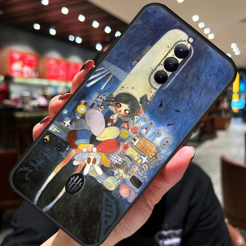 

Cartoon Aesthetic Aya Takano Case For ZTE Nubia Red Magic 8S 9S 10S 8 9 10 Pro Plus 6S 7S 6 7 Pro 5G 6R 11 Pro Plus Cover Red Magic 11 Pro