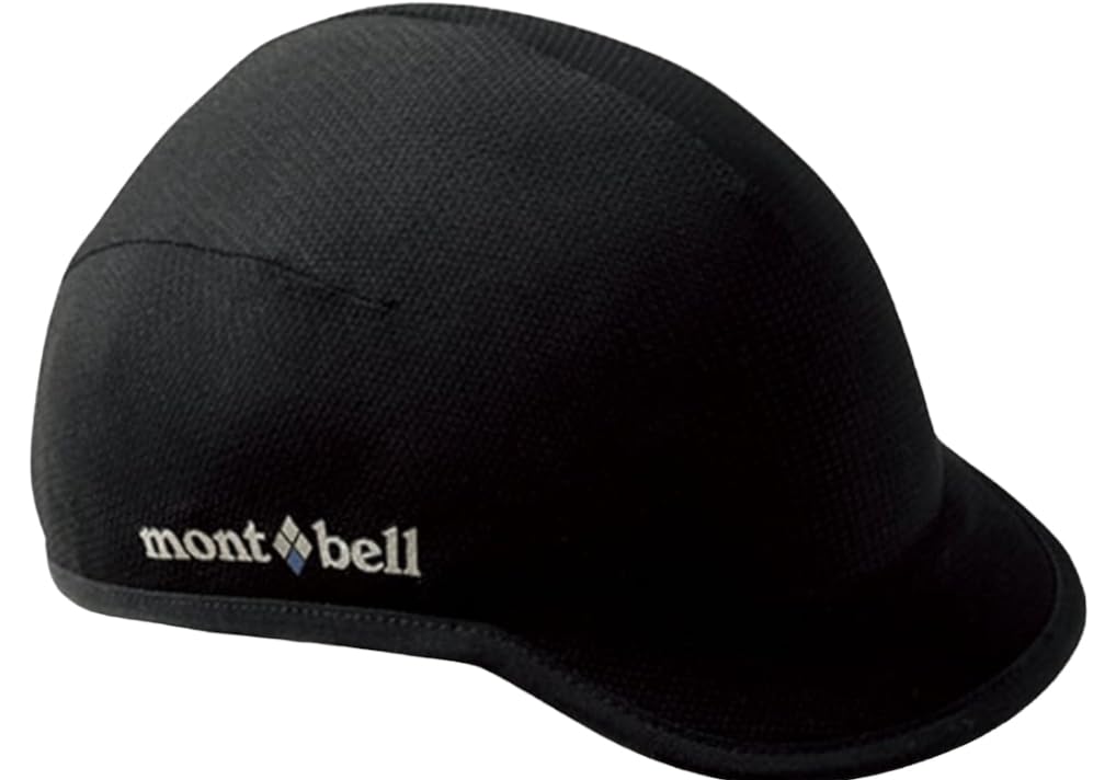 

Mont-bell Geoline Cool Mesh Cycling Cap, Black, Size BK, Large