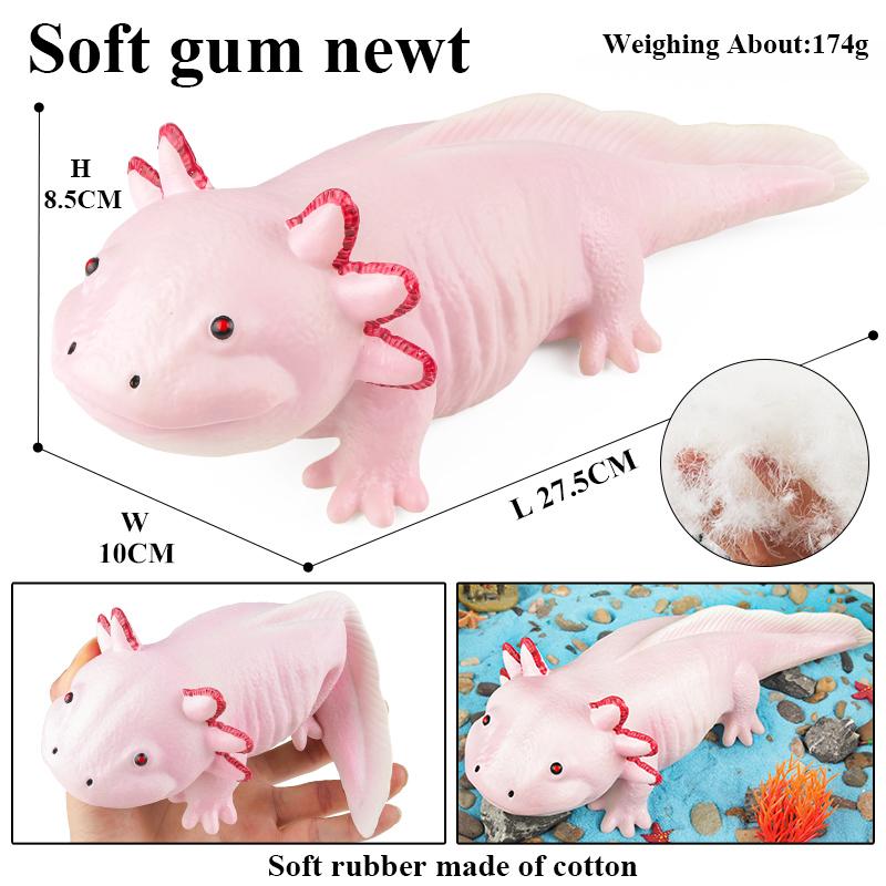 Oenux Insect Animal Wild Reptile Model Lizard Crocodiles Action Figures Soft Cotton Cute Fun Halloween Education Toy Kid Gift