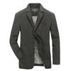 Men's Plus Size Cotton Blazer, Spring/Autumn Style, Casual Suit Jacket 817#