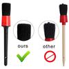 9PCS Cleaning Detailing Leather Air Vents Care Clean Tools Brush Set Dirt/Dust Clean Brush FOR Car Motorcycle Interior Exterior