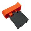 Ensemble de remplacement de commutateurs pour perforateur burineur électrique, Lot de 2, Boîtier noir, Grand capuchon de bouton, Pièce de rechange en plastique