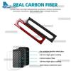 Soft Carbon Fiber Center Console Multi-function Button Frame Sticker For Renault Megane 4 2016 2017 2018 2019 2020 2021-2025