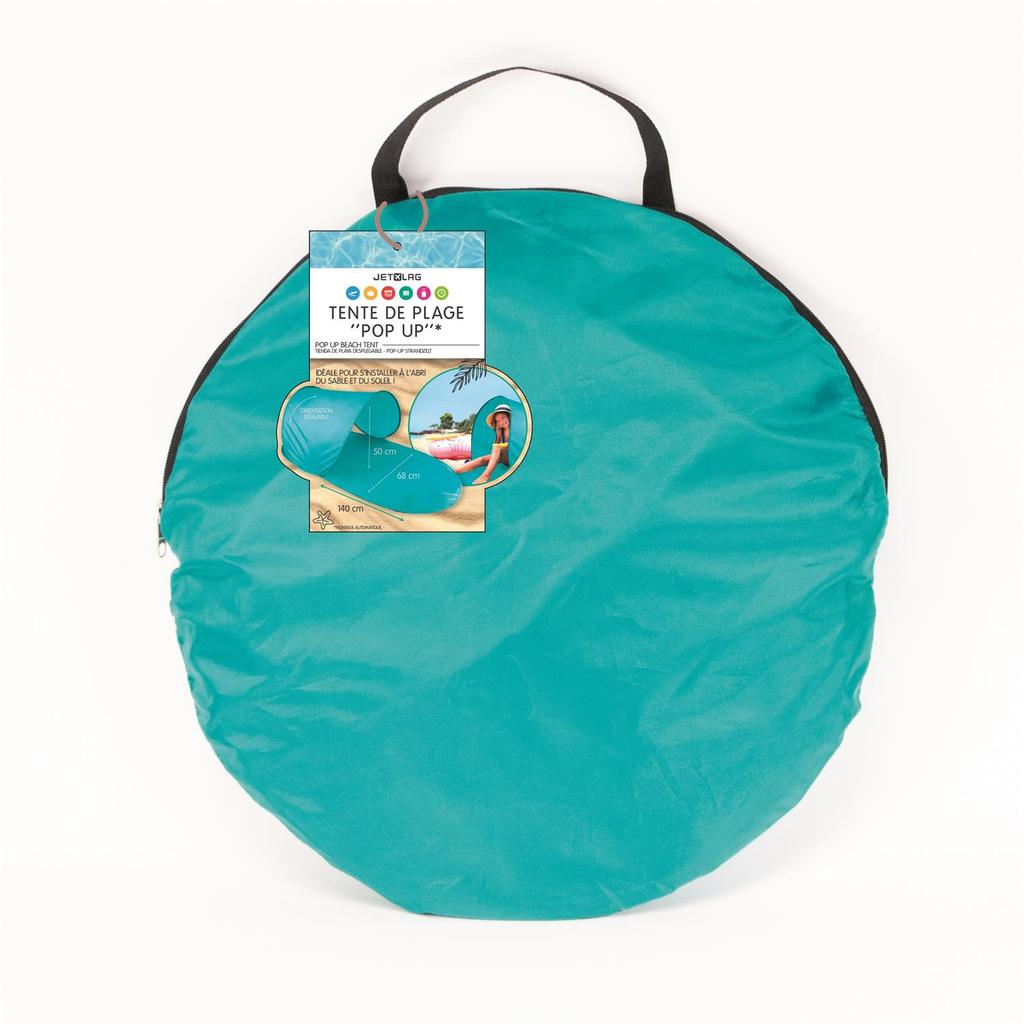 Beach Tent Blue Foldable Portable Uv Filter