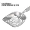 Large Size Poop Scooper For Cats Grey Tone Metal Cat Litter Shovel  Cat Toilet Cleaning Tool