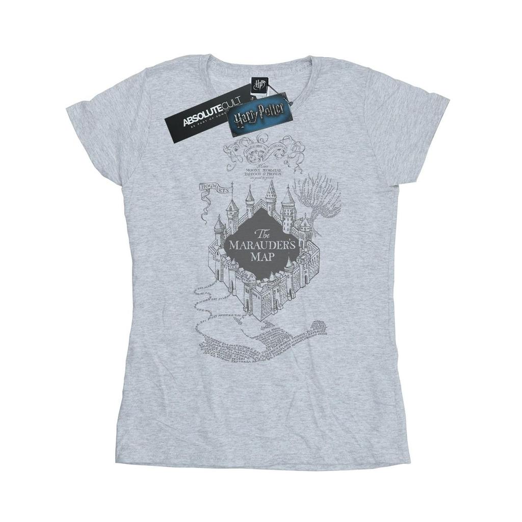 Harry Potter Womens/Ladies The Marauder´s Map Cotton T-Shirt