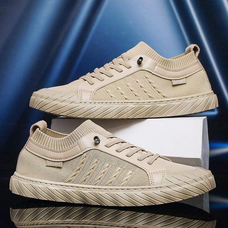 Men's Summer Linen Slip-on Canvas Shoes - Korean Style Casual Breathable Board Shoes