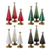 Twinkle Light Christmas Tree Illuminated Starry Night Resin Christmas Tree Ornament for Holiday Bedroom Dorm Tabletop Decor