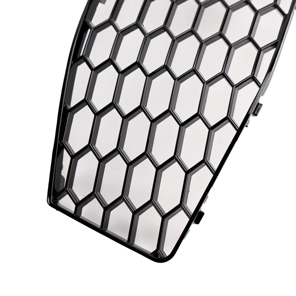 2PCS Bumper Fog Light Lamp Cover Grille Grill Fit A4 S-line S4 2013-2015