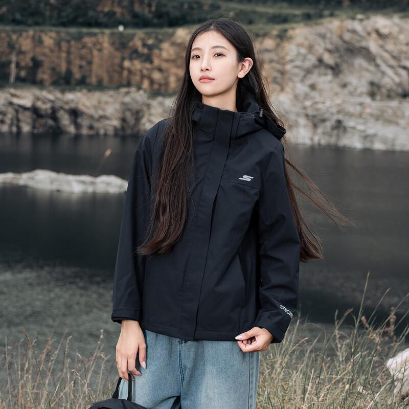 Skechers Women's Autumn/Winter Hooded Windproof Jacket