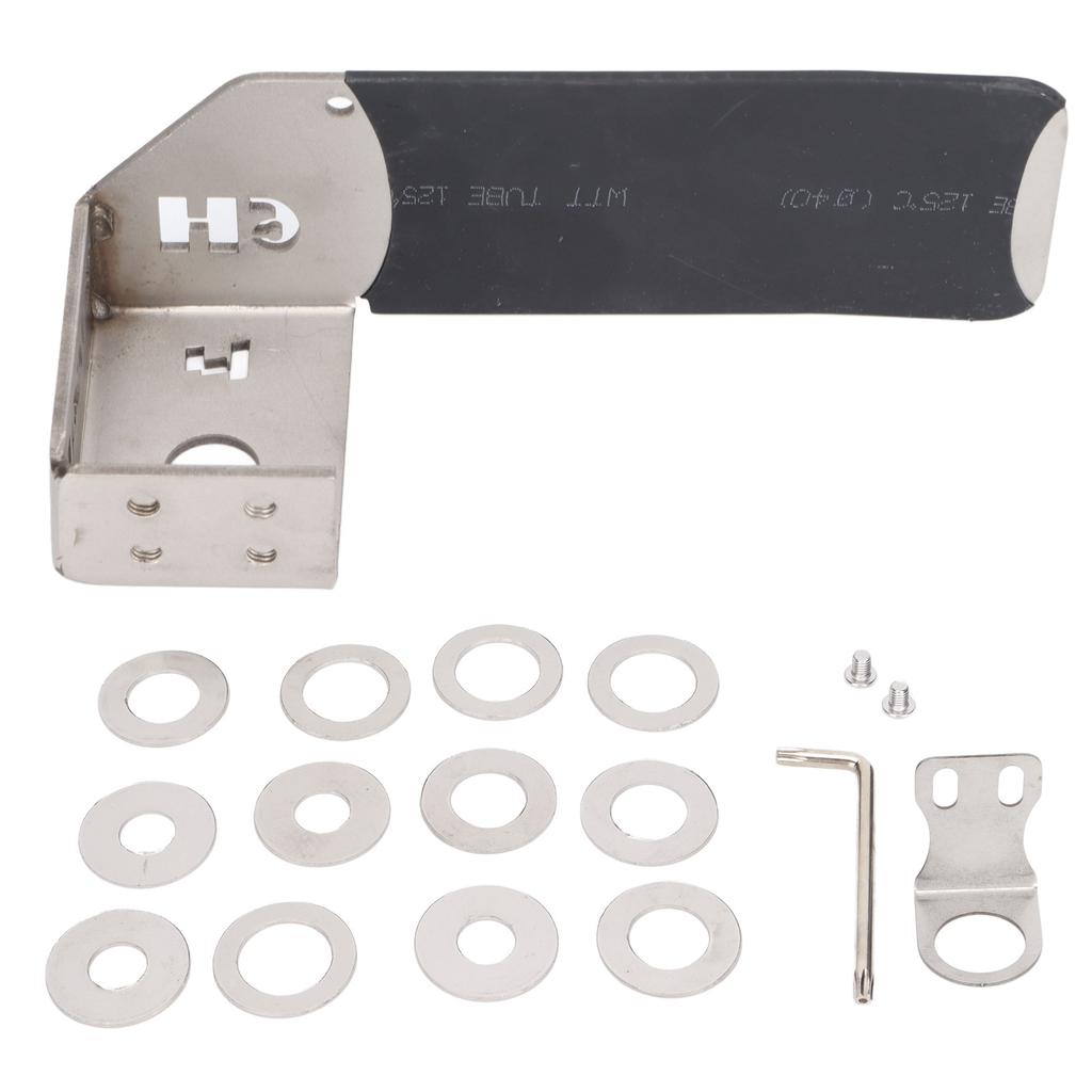 Antenna Bracket Stainless Steel Card Edge Clip Edge Car Adjustable Height Antitheft Antenna Bracket