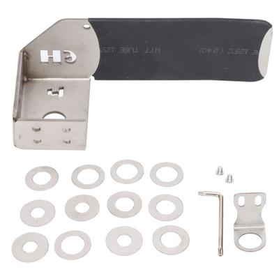 Support d'antenne Acier Inoxydable Clip Bord de Carte Bord Voiture Hauteur Réglable Antivol Support d'antenne