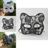 Pvc Lace Cat Face Mask For Halloween Cosplay And Stage Performances