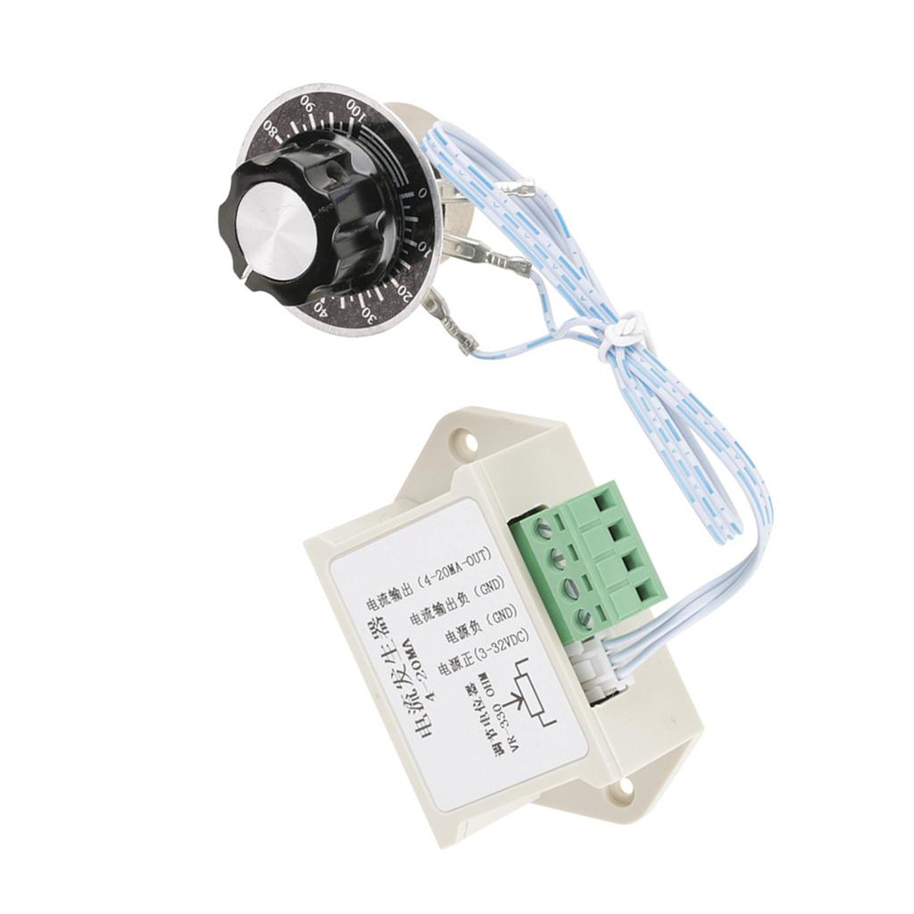 Генератор сигналу 4-20 мА   Модуль джерела живлення 3,3-30 В   Вхід для ПЛК Частотного перетворювача Сервопривід