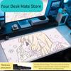 Cute Kawaii Anime Character Large Gaming Mouse Pad Waterproof Non-slip