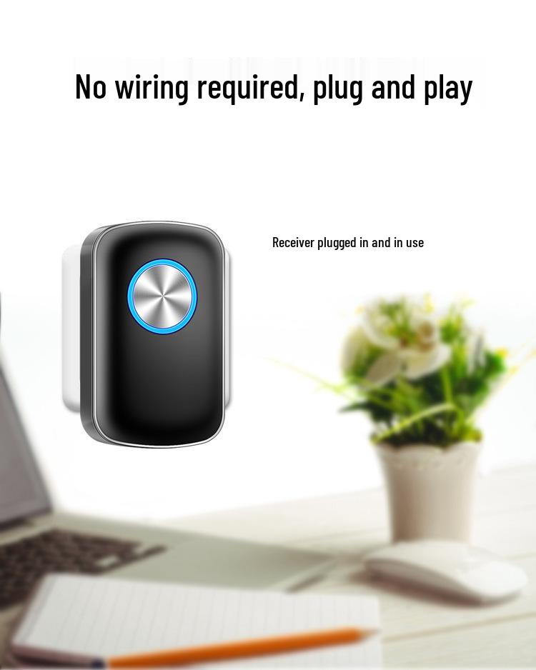 Welcome Sensor Doorbell with Voice Prompt for Stores and Supermarkets