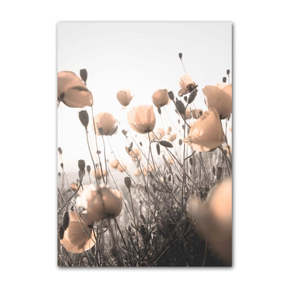 Log Cabin Lake Bridge Flower Bird Coast Wall Art Canvas Painting Modern Living Room Decor Posters And Prints Home Wall Pictures