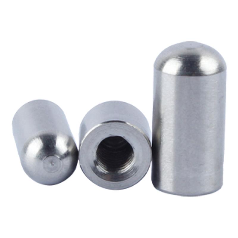 Stainless Steel Round Arc Cylindrical Pin with Internal Thread (M2-M6) - Dowel & Locating Pin
