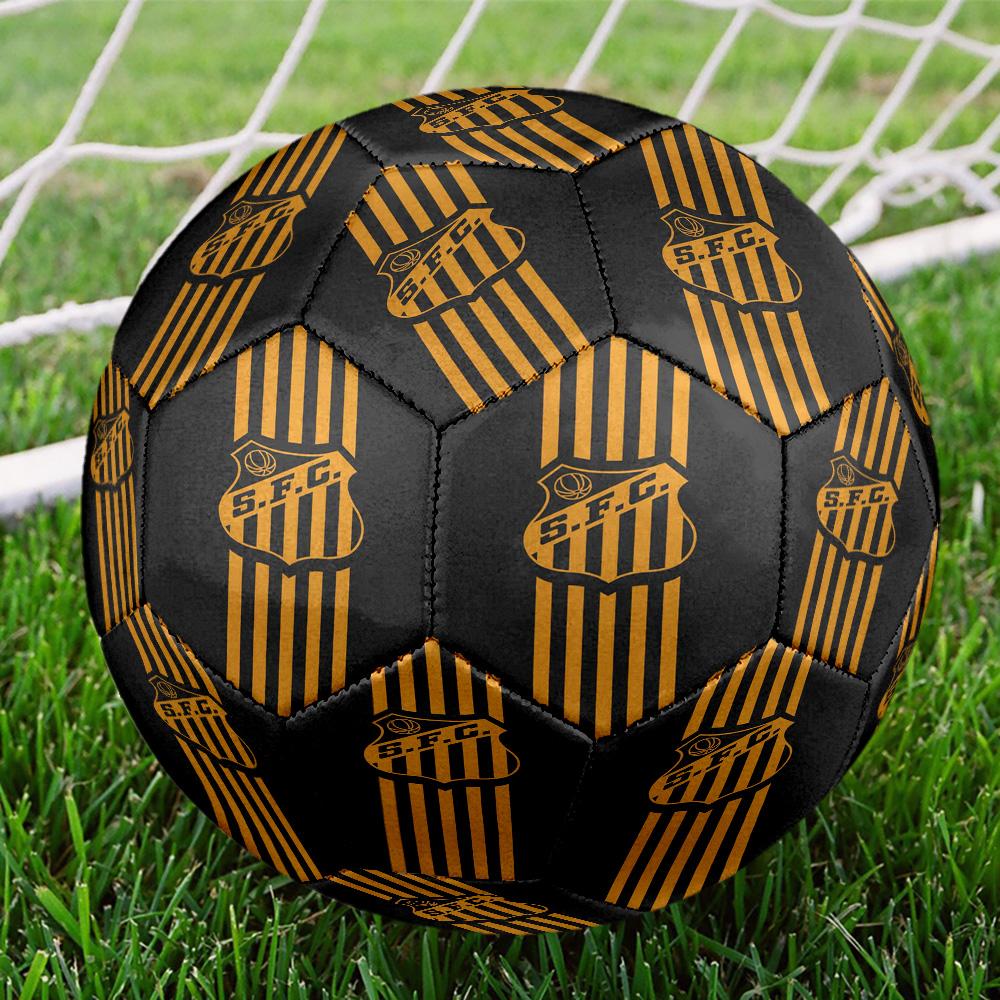 Powerful Football Crest Design Printed Size 5 Soccer Balls, High-Quality, Anti-Slip, Protective Football, A Unique Gift , Birthdays, Christmas Gifts