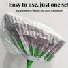 Static Broom Covers 100PCS,Disposable Hair Catcher Sheets for Sweeping - Lint&Pet Hair Remover,No-Mess Floor Cleaning Essentials