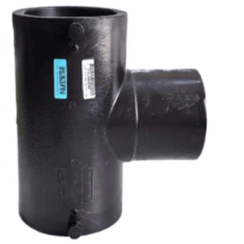 Liansu Steel Mesh Reinforced PE Equal Tee Fitting
