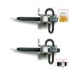 BDP1068-1 2 Pieces Rear Left AND Right Door Catch Hinge Brake Stop Check Strap Limiter for BMW 5 Series E39 1995-2004 4/5 Door 51228193448