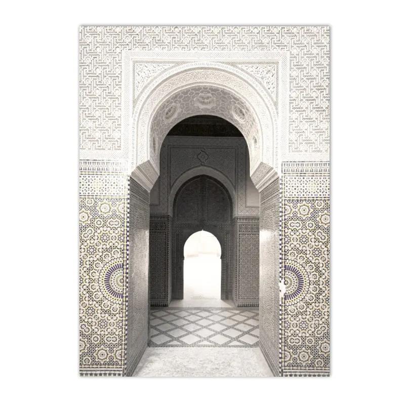 

Пустынная пальма, верблюд, настенная живопись на холсте, Марокко, дверные постеры и принты, скандинавские настенные панно, украшение для гостиной, дома 21x30cm No Framed