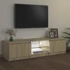 Vidaxl Szafka Pod Tv, Z Led, Dąb Sonoma, 140 X 40 X 35,5 Cm