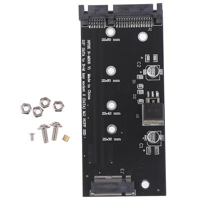 B+M Chave M.2 Ssd Ngff Para 2.5 Polegadas 15 Pinos Sata3 Cartão Adaptador Conversor de PC