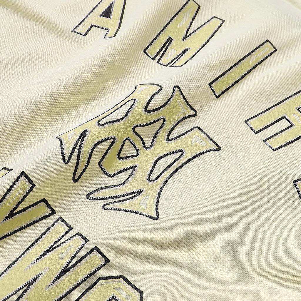 733 Amiri 2025 Letní nové pánské a dámské volné vysoce kvalitní bavlněné tričko pro muže, plus size, párové tričko s pěnovým potiskem písmen