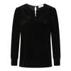 Women's Solid Long-Sleeve Shirt