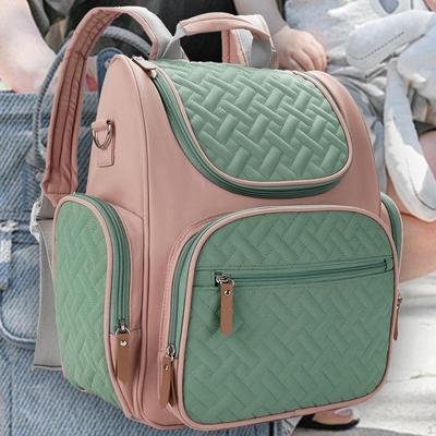 Baby Diaper Bag Backpack Nappy Changing Bag, Portable Multifunctional Travel