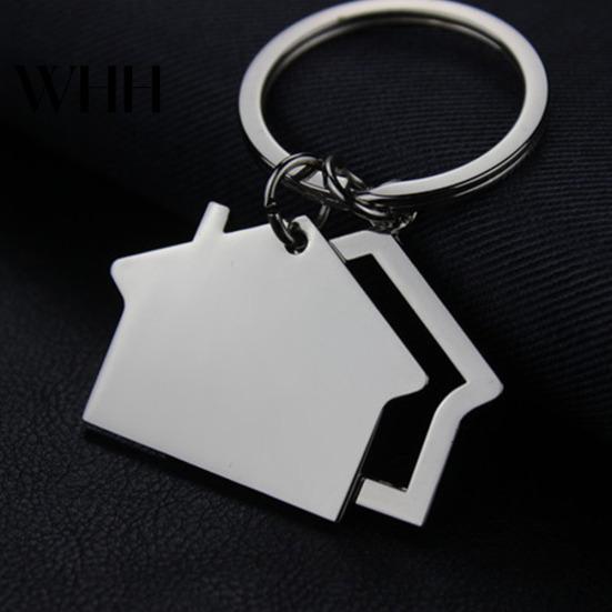 Cabin Small House Hanging Pendant Keyring Key Holder Keychain Bag Purse Decor