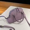 2025 Neue Leder-Damentasche erste Schicht Rindsleder kleine Bauchtasche Mini kleine Muscheltasche grenzüberschreitende Umhängetasche Crossbody-Tasche