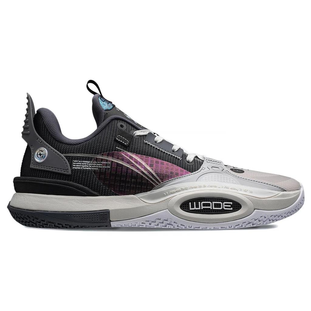 Li Ning Wade All City 10 X Glare We Are One 'Black Silver' ABAS019-7