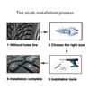 100Pcs Car SUV ATV Anti-Slip Screw Stud Wheel Tyre Snow Tire Spikes 9mm 12mm