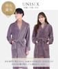 ORIGINLIFE Fluffy Unisex Bathrobe, Lavender, Microfiber,