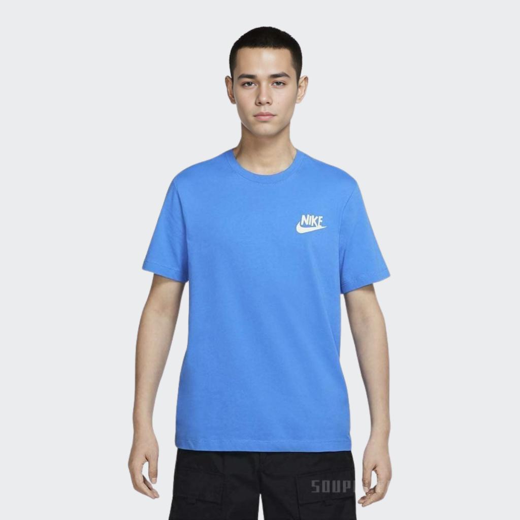 Nike Logo Print Round Neck Short Sleeve Retro Sports T-Shirt Men T-Shirts DR7810-435