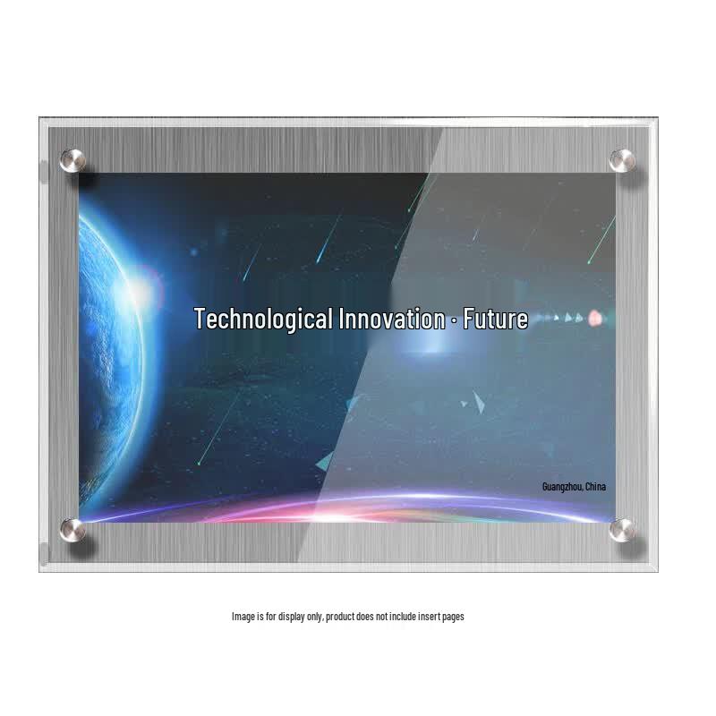 Transparent Acrylic Double-Layer Display Board